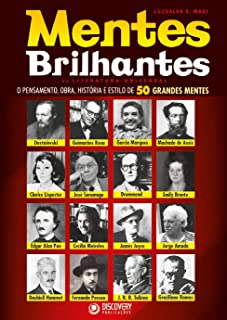 Livro Mentes Brilhantes Da Literatura Universal Ed. 1 - O Pensamento, Obra, História e Estilo de 50 Grandes Mentes (Discovery Publicações)