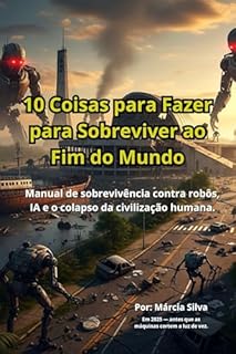 Livro 10 Coisas para Fazer para Sobreviver ao Fim do Mundo: Manual de sobrevivência contra robôs, IA e o colapso da civilização humana