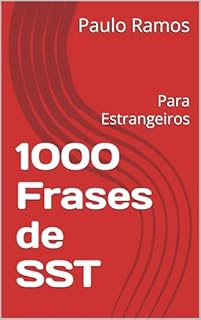 Livro 1000 Frases de SST: Para Estrangeiros