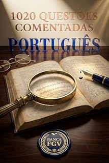 Livro 1020 Questões Comentadas de Português Banca FGV