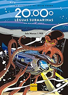 Livro 20.000 Léguas Submarinas em Quadrinhos