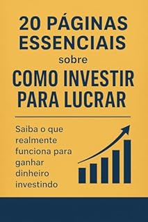 Livro 20 Páginas essenciais sobre como investir