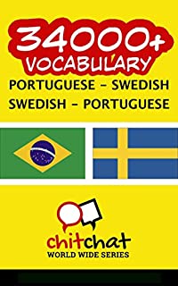 Livro 34000+ Portuguese - Swedish Swedish - Portuguese Vocabulary