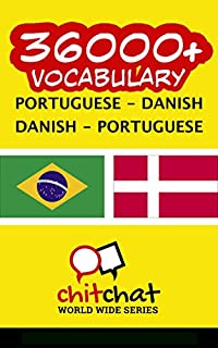 Livro 36000+ Portuguese - Danish Danish - Portuguese Vocabulary