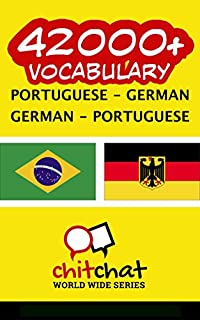 Livro 42000+ Portuguese - German German - Portuguese Vocabulary