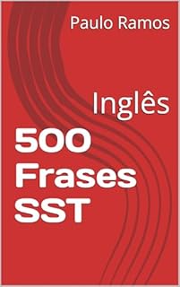 Livro 500 Frases SST: Inglês