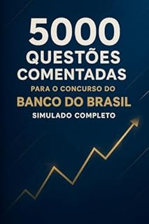 Livro 5000 Questões Comentadas Para o Concurso do Banco do Brasil - Simulado Completo