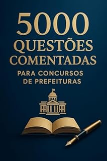 Livro 5000 Questões Comentadas Para Concursos de Prefeituras