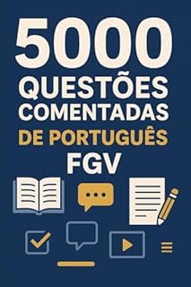 Livro 5000 Questões Comentadas de Português FGV