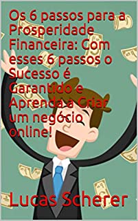 Livro Os 6 passos para a Prosperidade Financeira: Com esses 6 passos o Sucesso é Garantido e Aprenda a Criar um negócio online!
