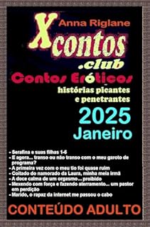 Livro 7 contos eróticos de 2025 - nº 1, janeiro