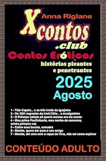 Livro 7 contos eróticos de 2025 - nº 8, agosto