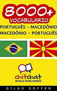 Livro 8000+ Português - Macedônio Macedônio - Português Vocabulário (ChitChat WorldWide)