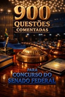 Livro 900 Questões Comentadas Para Concurso do Senado Federal
