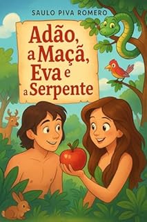 Livro Adão, a maçã, Eva e a serpente