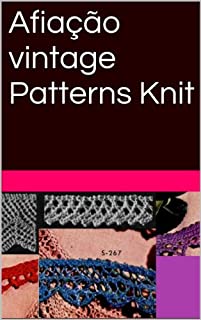 Livro Afiação vintage Patterns Knit