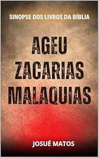 Livro Ageu, Zacarias e Malaquias: Sinopse dos Livros da Bíblia