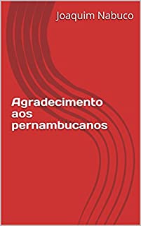 Livro Agradecimento aos pernambucanos