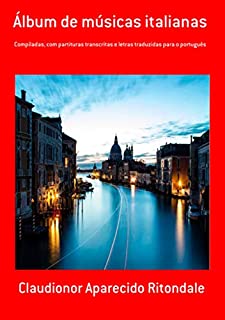 Livro Álbum De Músicas Italianas