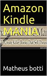 Livro Amazon Kindle MANIA