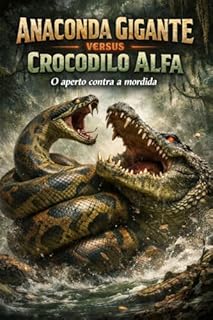 Livro Anaconda Gigante versus Crocodilo Alfa: O aperto contra a mordida