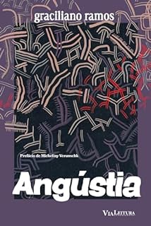 Livro Angústia: Edição com brindes: postal com reprodução de obra de arte de Andrés Sandoval e marcador