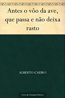 Antes o vôo da ave que passa e não deixa rasto