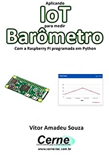 Aplicando IoT para medir  Barômetro Com a Raspberry Pi programada em Python