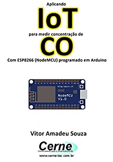 Aplicando IoT para medir concentração de CO Com ESP8266 (NodeMCU) programado em Arduino