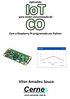 Livro Aplicando IoT para medir concentração de CO Com a Raspberry Pi programada em Python