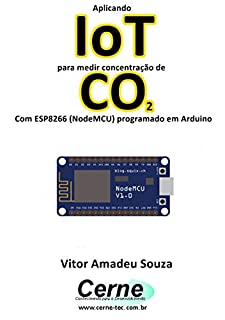 Aplicando IoT para medir concentração de CO2 Com ESP8266 (NodeMCU) programado em Arduino