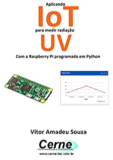 Livro Aplicando IoT para medir radiação UV Com a Raspberry Pi programada em Python