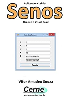 Livro Aplicando a Lei do Senos Usando o Visual Basic