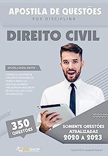 Livro Apostila de 350 Questões de Direito Civil para Concursos