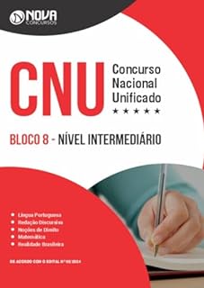 Livro Apostila CNU 2024 - Bloco 8: Nível Intermediário