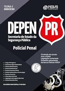 Livro Apostila DEPEN-PR 2024: Policial Penal