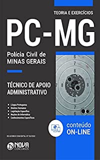 Livro Apostila PC-MG 2022 - Técnico de Apoio Administrativo
