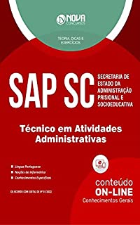 Livro Apostila SAP-SC em PDF 2022 - Técnico em Atividades Administrativas