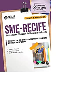 Livro Apostila SME Recife 2023 - Agente de Apoio ao Desenvolvimento Escolar Especial