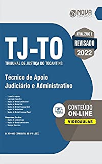 Livro Apostila TJ-TO 2022 - Técnico de Apoio Judiciário e Administrativo
