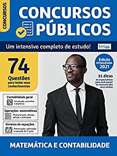 Apostilas Concursos Públicos - 09/08/2021 - Matemática e Contabilidade