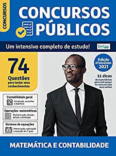 Livro Apostilas Concursos Públicos - 09/08/2021 - Matemática e Contabilidade