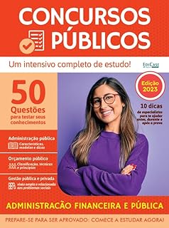 Livro Apostilas Concursos Públicos Ed. 03 - Administração Financeira e Pública 2023