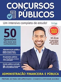 Livro Apostilas Concursos Públicos Ed. 03 - Administração Financeira e Pública 2024