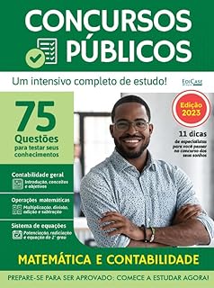 Apostilas Concursos Públicos Ed. 04 - Matemática e Contabilidade 2023