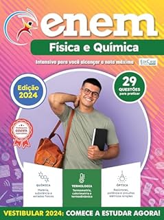 Livro Apostilas Enem Ed. 04 - Física e Química: Edição atualizada 2024