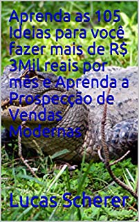 Livro Aprenda as 105 Ideias para você fazer mais de R$ 3Mil reais por mês e Aprenda a Prospecção de Vendas Modernas