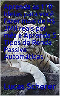 Aprenda as 110 Ideias para você fazer mais de R$ 3Mil reais por mês e Aprenda 5 Tipos de Renda Passiva Automáticas