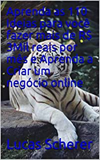 Livro Aprenda as 110 Ideias para você fazer mais de R$ 3Mil reais por mês e Aprenda a Criar um negócio online