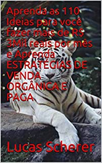 Aprenda as 110 Ideias para você fazer mais de R$ 3Mil reais por mês e Aprenda ESTRATÉGIAS DE VENDA ORGÂNICA E PAGA